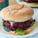 Beet and Feta Burgers