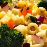 Broccoli and Corn Ditalini Salad